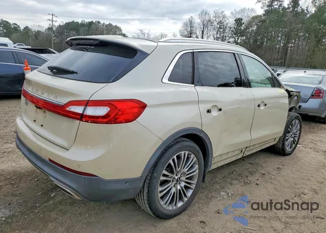 2018 Lincoln Mkx Reserve z USA, uszkodzony, nr VIN 2LMPJ6LR1JBL11672